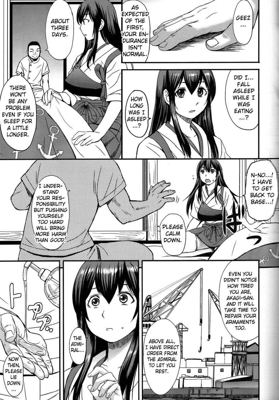 Hentai Manga Comic-Melting Akagi-Read-6